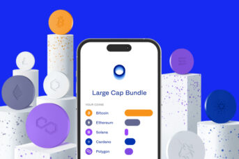 Illustration of different cryptocurrencies and their size.