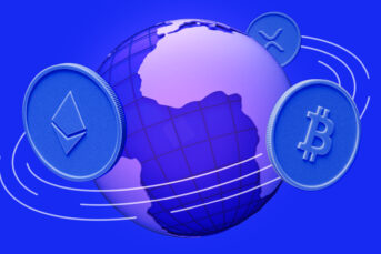 Cryptos orbiting earth