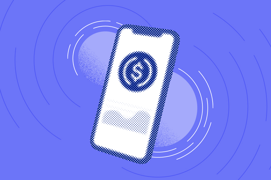 stablecoin on mobile phone
