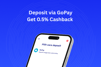Enjoy 0.5% Cashback on Every Deposit with GoPay